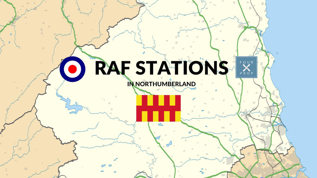 RAF Stations in Northumberland Four Prop