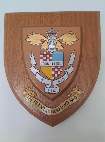 RAF Wall Plaque with Scroll