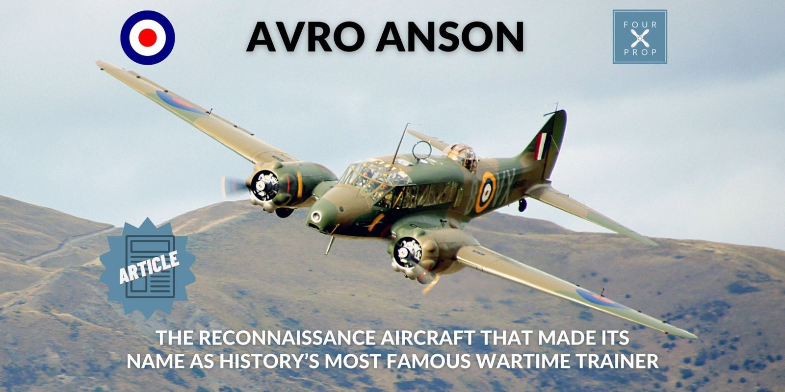Avro Anson - Four Prop