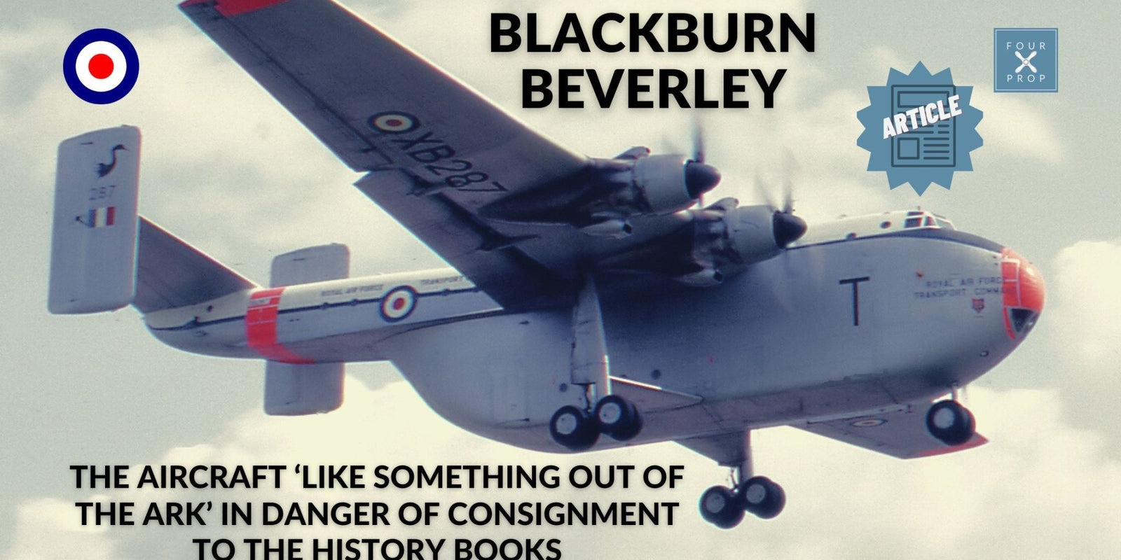 Blackburn Beverley - Four Prop