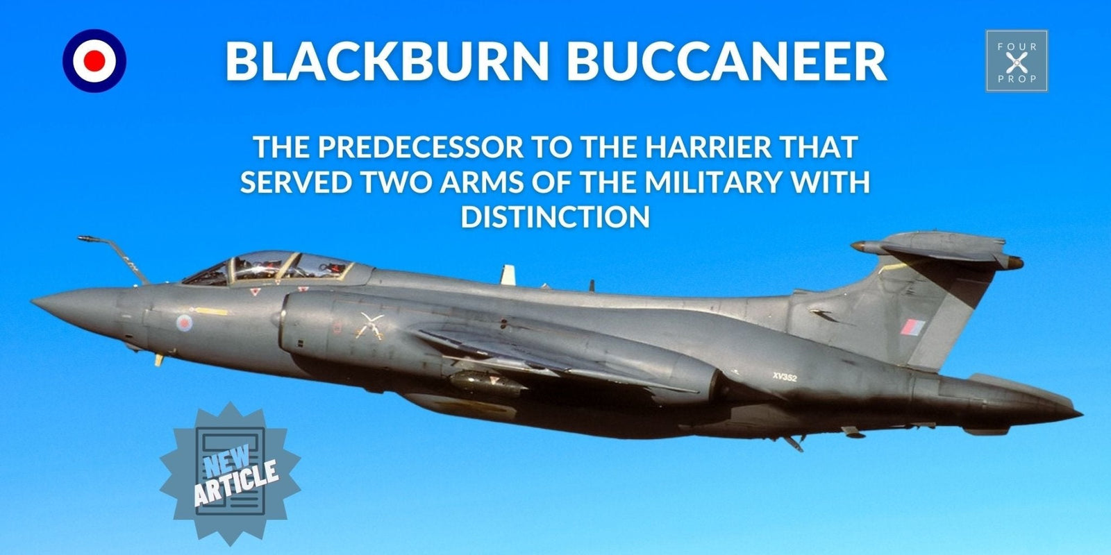 Blackburn Buccaneer - Four Prop