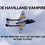 de Havilland Vampire - Four Prop