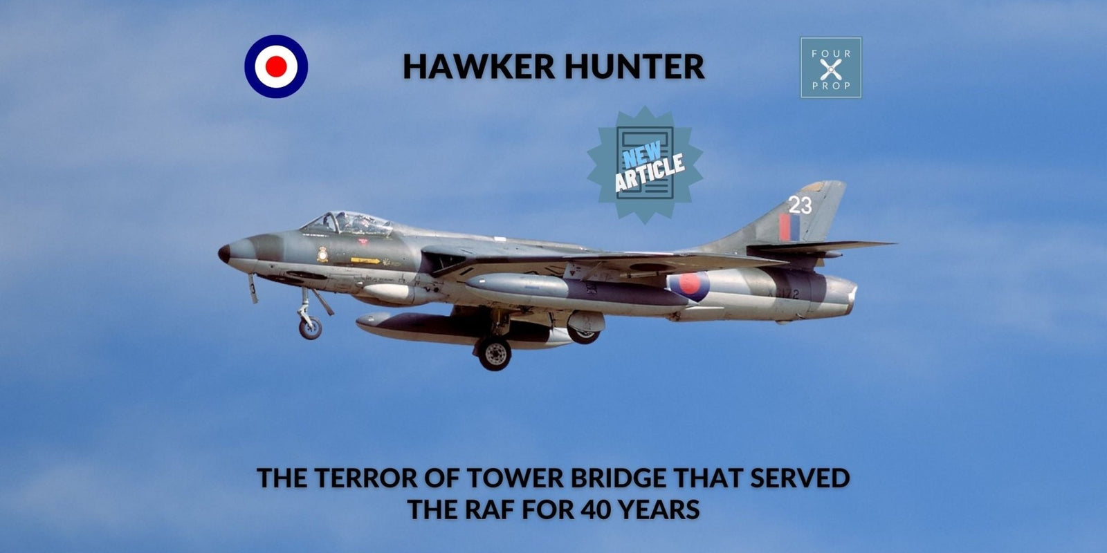 Hawker Hunter - Four Prop