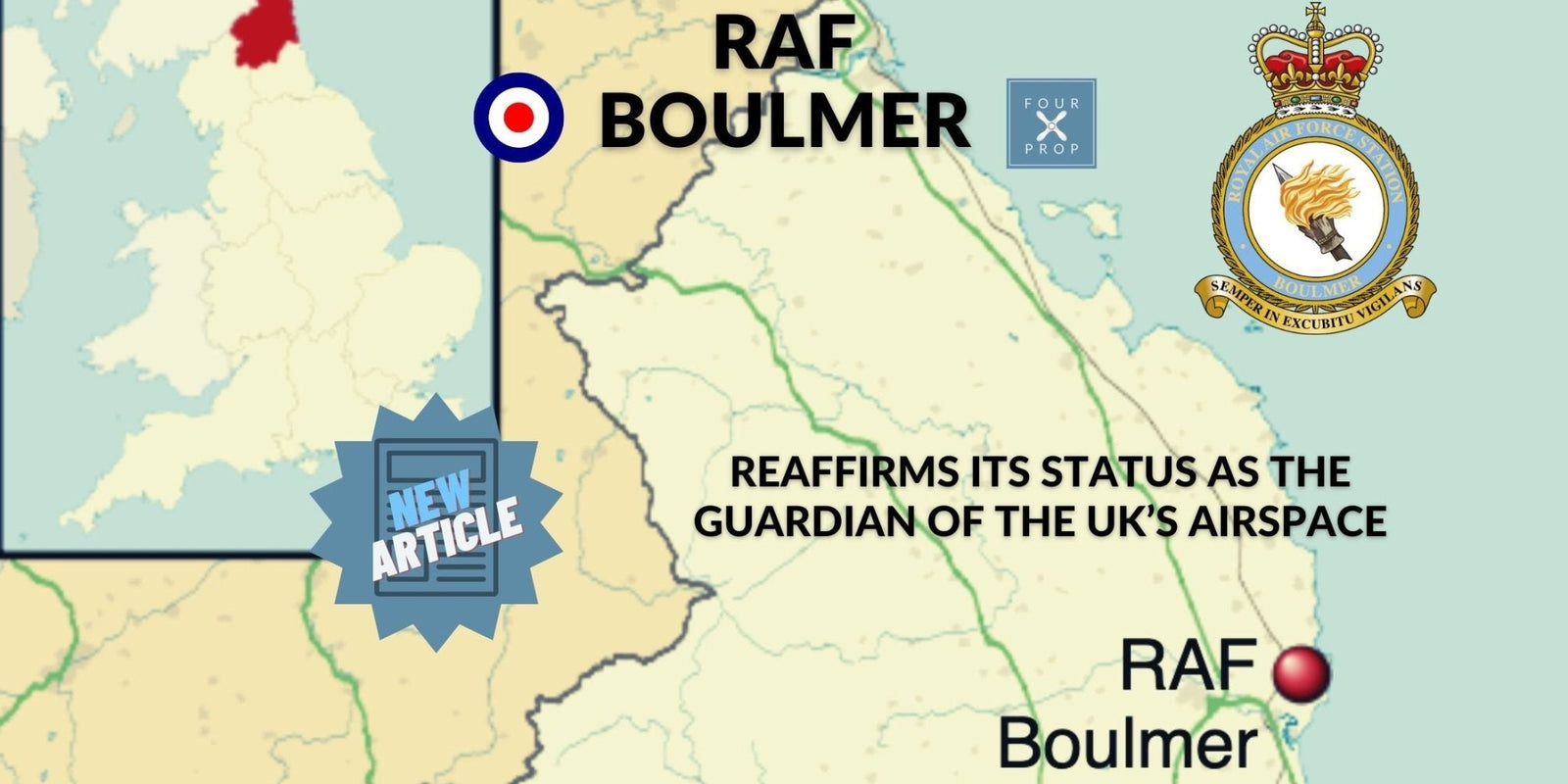RAF Boulmer - Four Prop