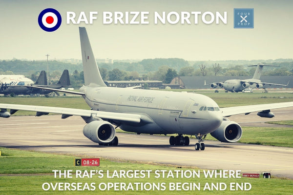RAF Brize Norton - Four Prop
