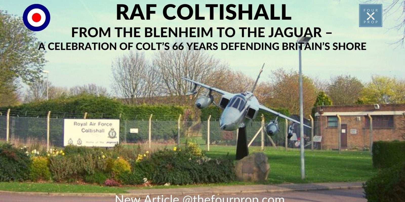 RAF Coltishall - Four Prop