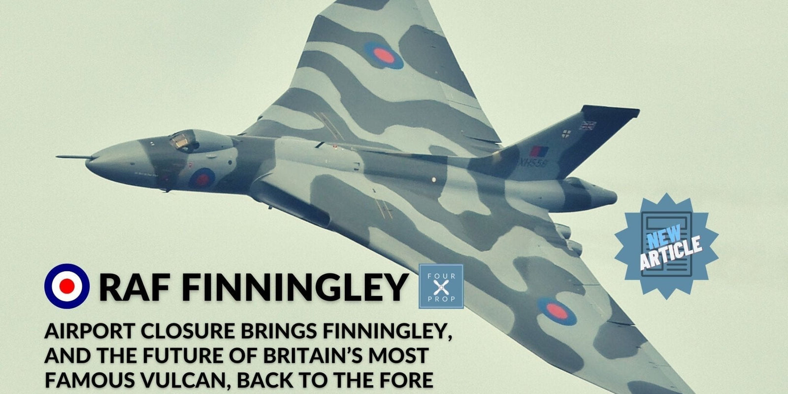 RAF Finningley - Four Prop