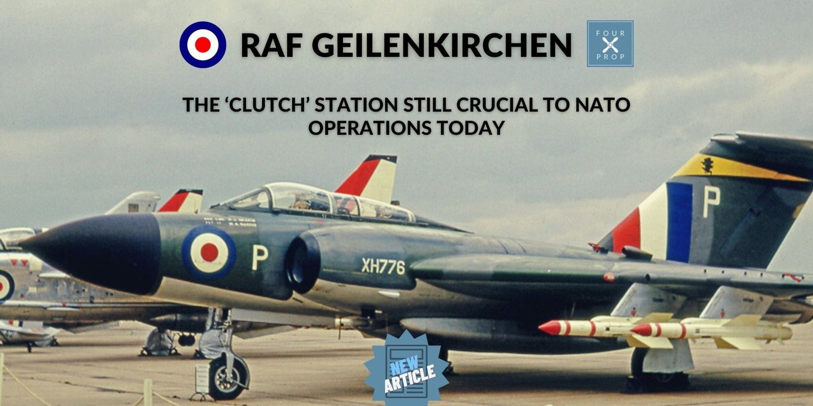RAF Geilenkirchen - Four Prop