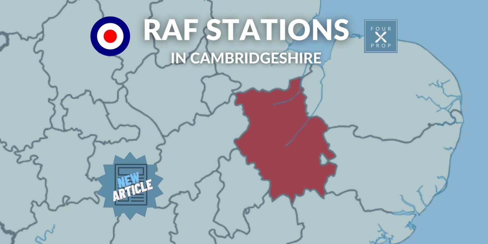 RAF in Cambridgeshire A-H - Four Prop