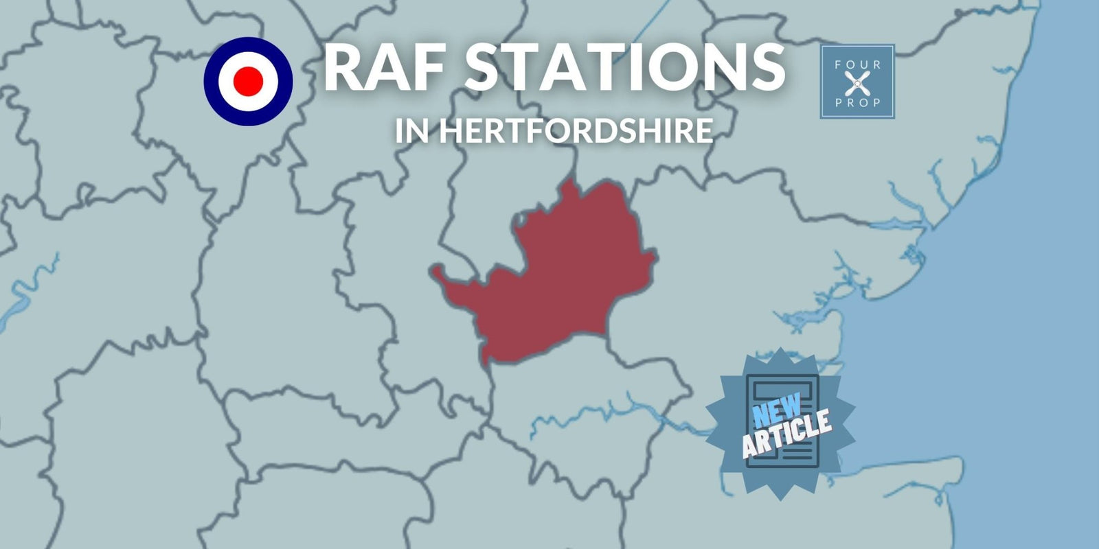 RAF in Hertfordshire - Four Prop