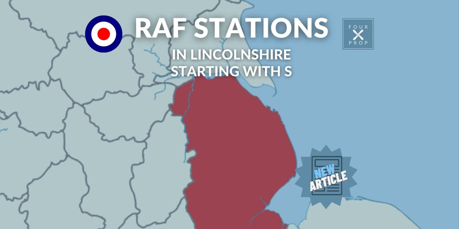 RAF in Lincolnshire S - Four Prop
