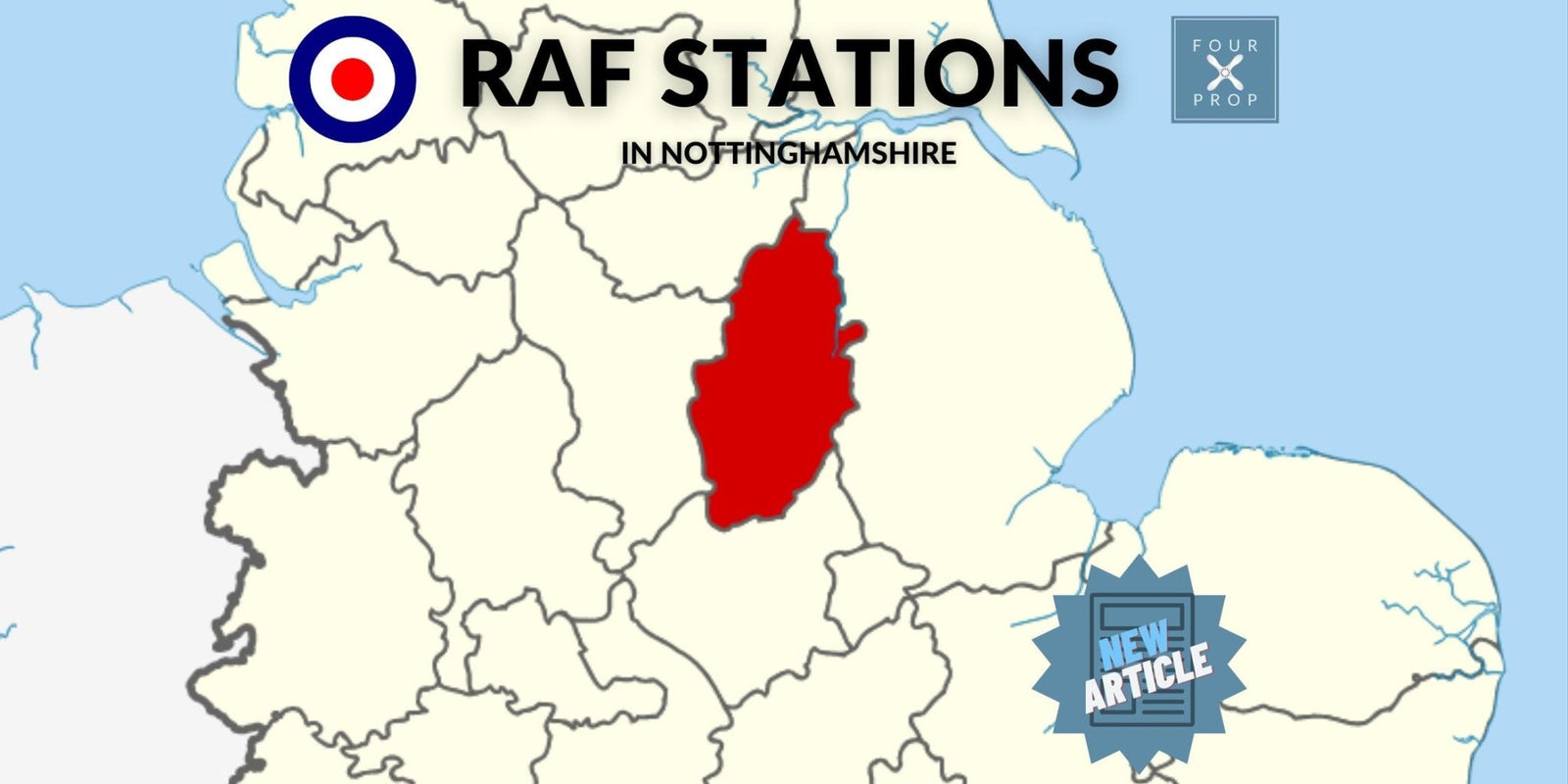 RAF in Nottinghamshire - Four Prop