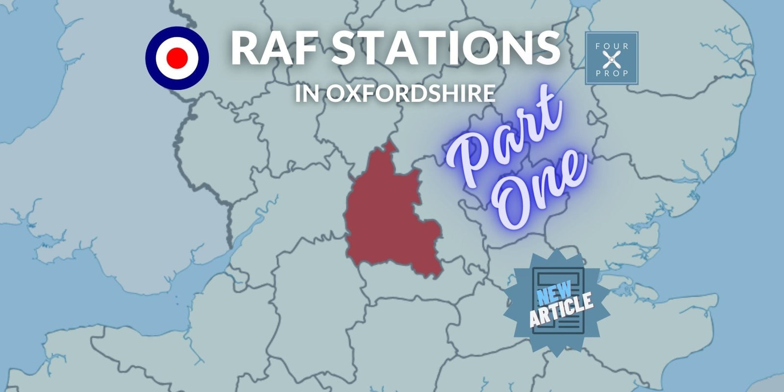 RAF in Oxfordshire Part One - Four Prop