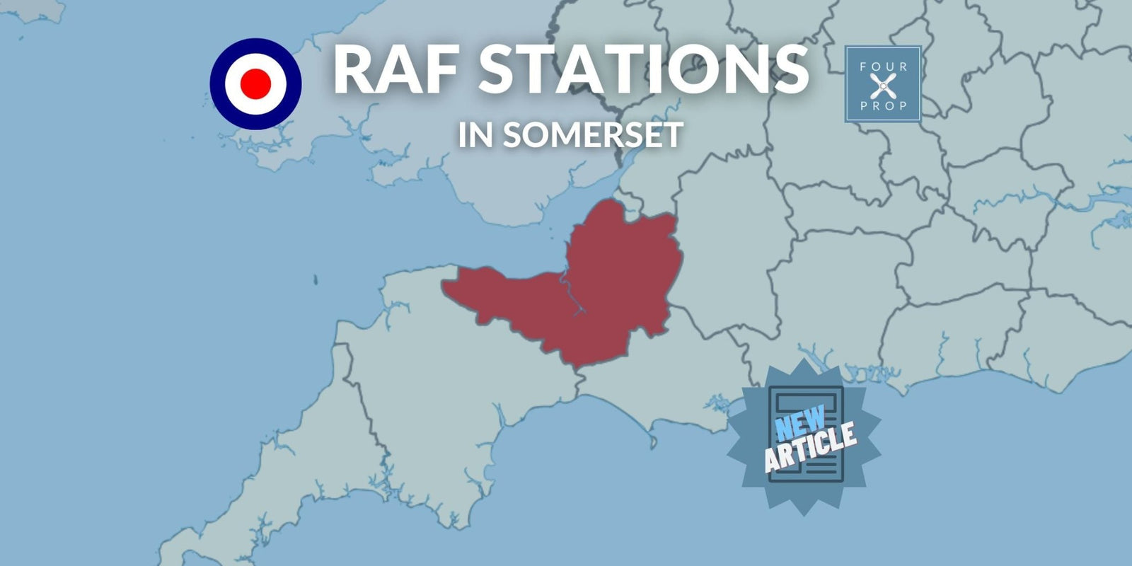 RAF in Somerset - Four Prop
