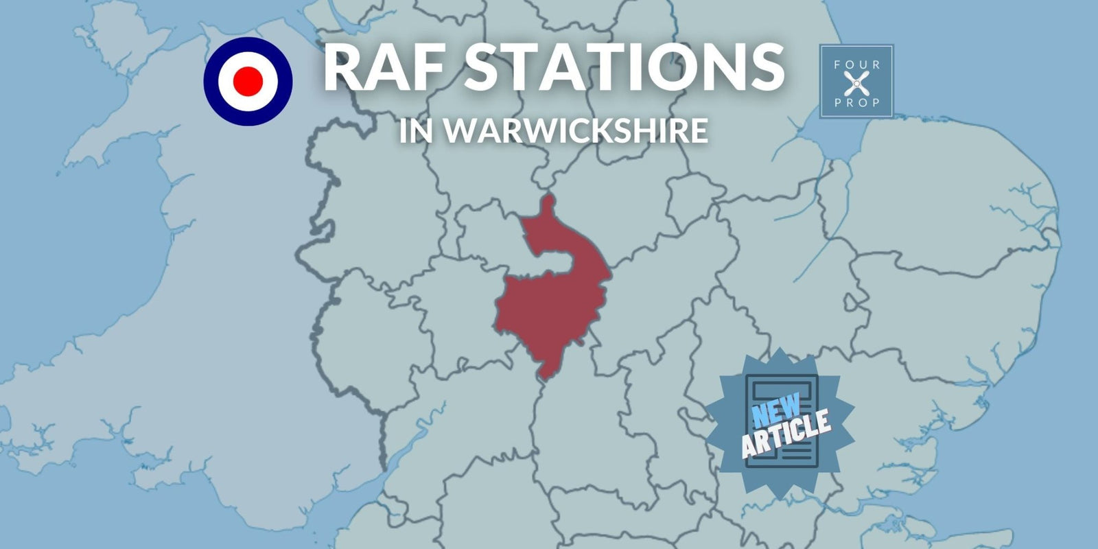 RAF in Warwickshire - Four Prop