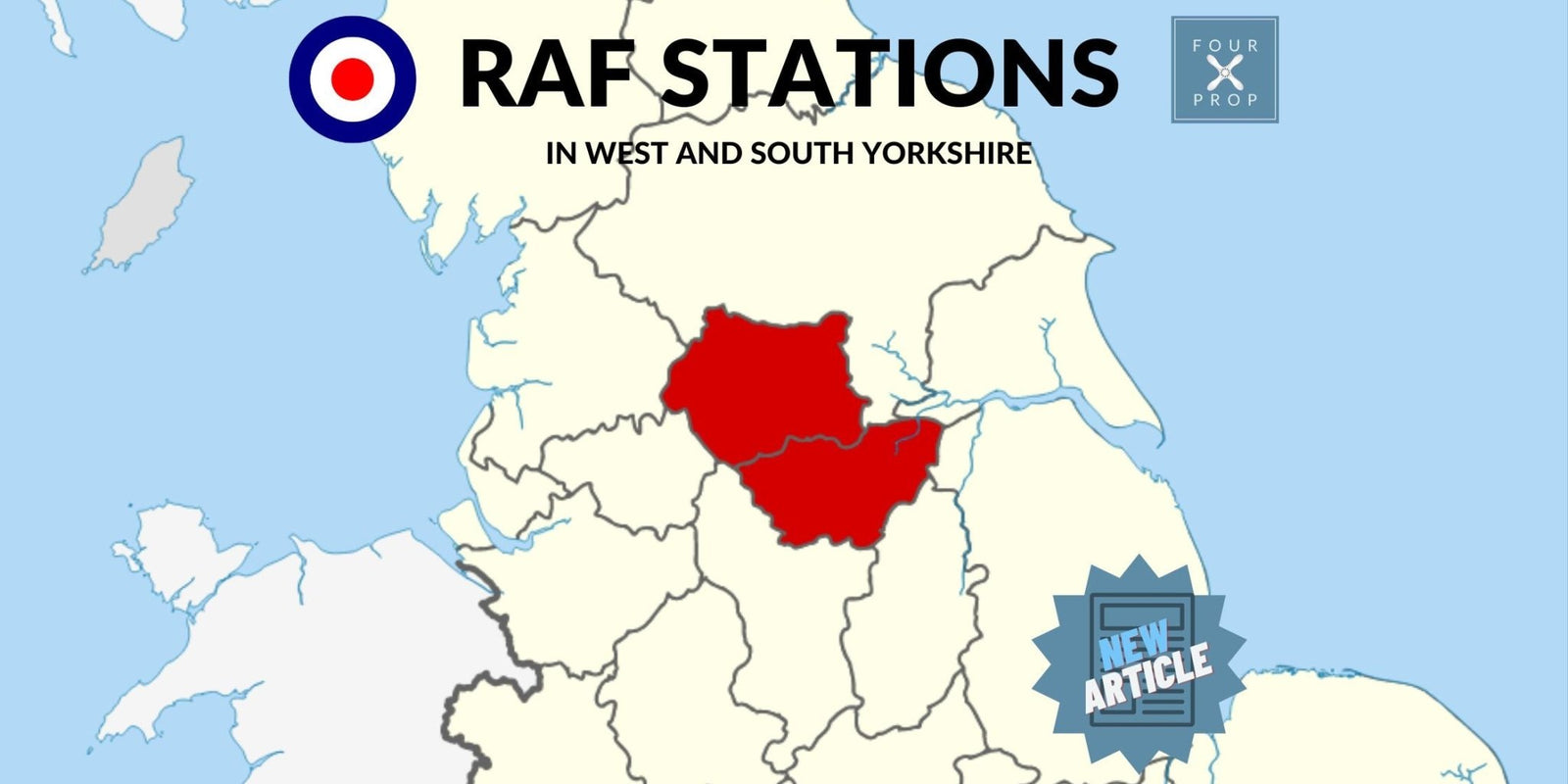 RAF in West and South Yorkshire - Four Prop
