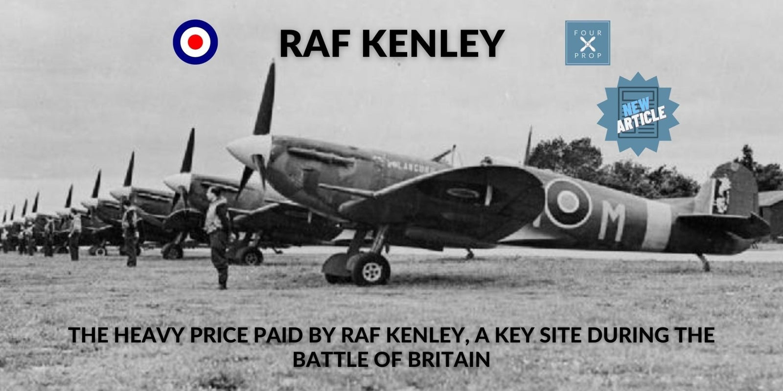 RAF Kenley - Four Prop