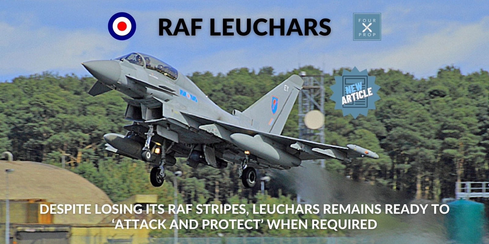 RAF Leuchars - Four Prop