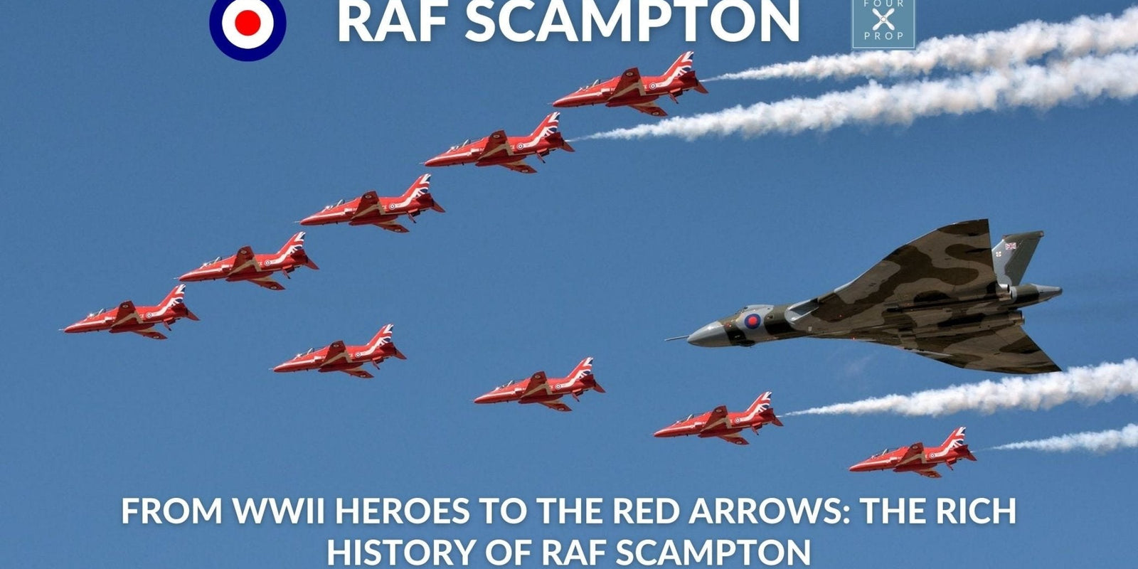 RAF Scampton - Four Prop