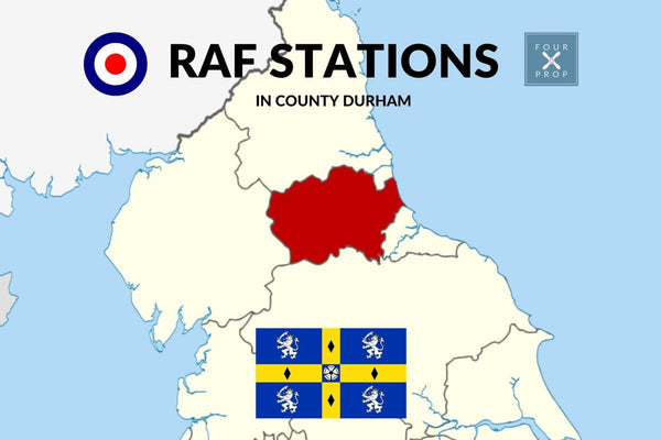 RAF Stations in County Durham - Four Prop