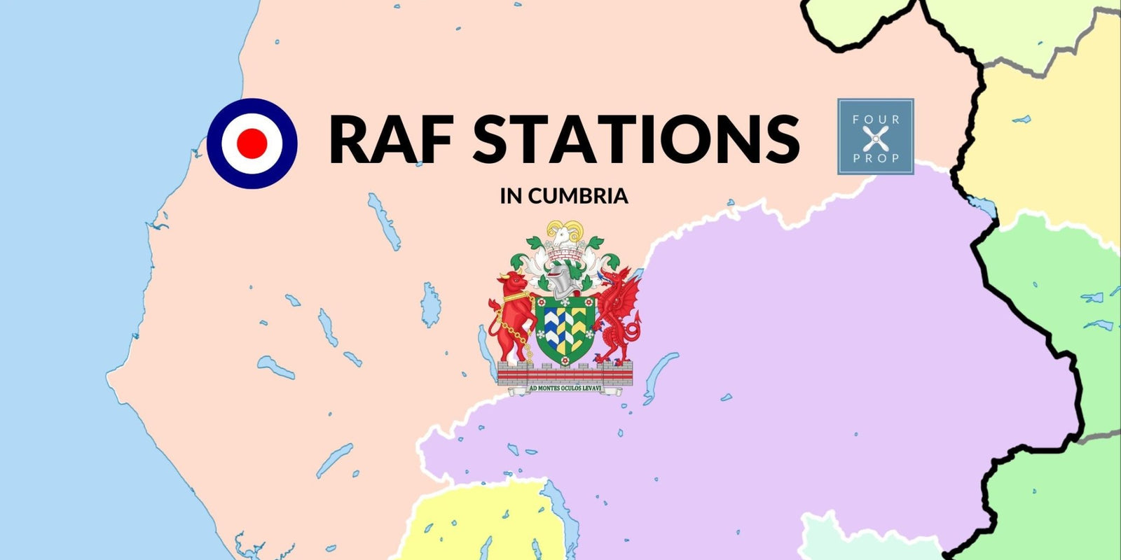 RAF Stations in Cumbria - Four Prop