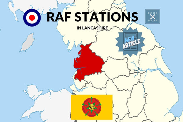 RAF Stations in Lancashire - Four Prop