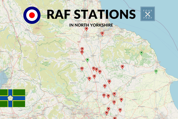RAF Stations in North Yorkshire - Four Prop