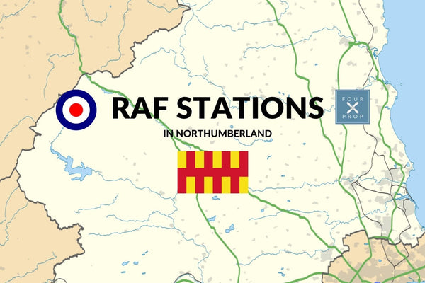 RAF Stations in Northumberland - Four Prop