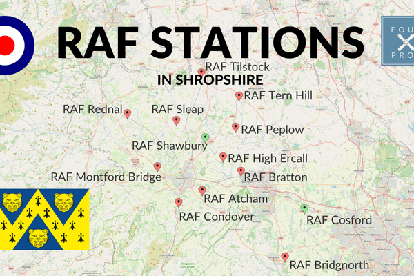 RAF Stations in Shropshire - Four Prop
