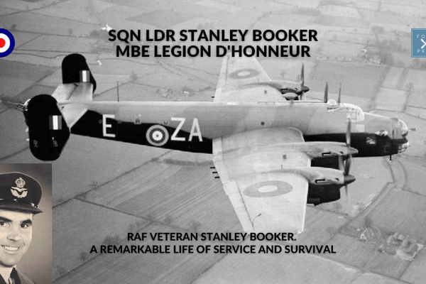 RAF veteran Stanley Booker. A remarkable life of service and survival - Four Prop