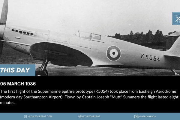 Spitfire Test Pilot Joseph ‘Mutt’ Summers - Four Prop