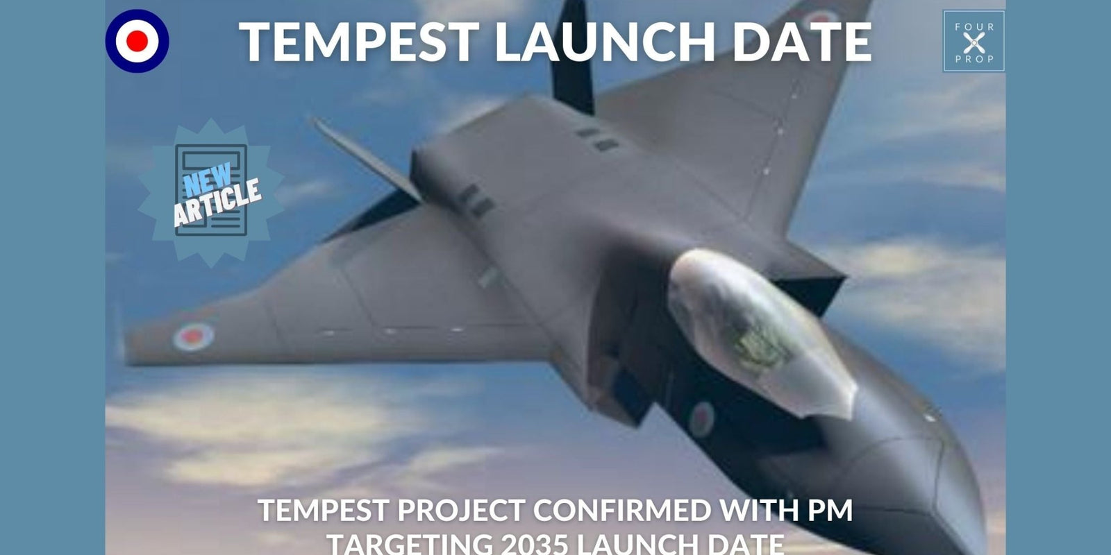 Tempest Launch Date - Four Prop