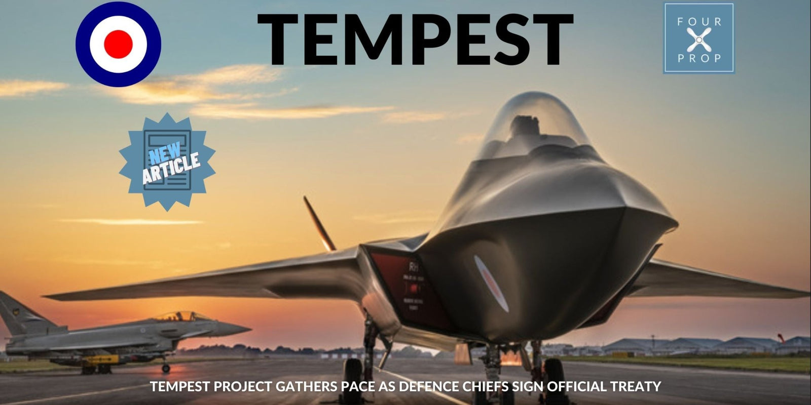 Tempest Project Gathers Pace - Four Prop