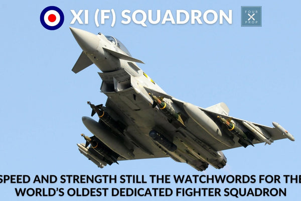XI (F) Squadron Article - Four Prop