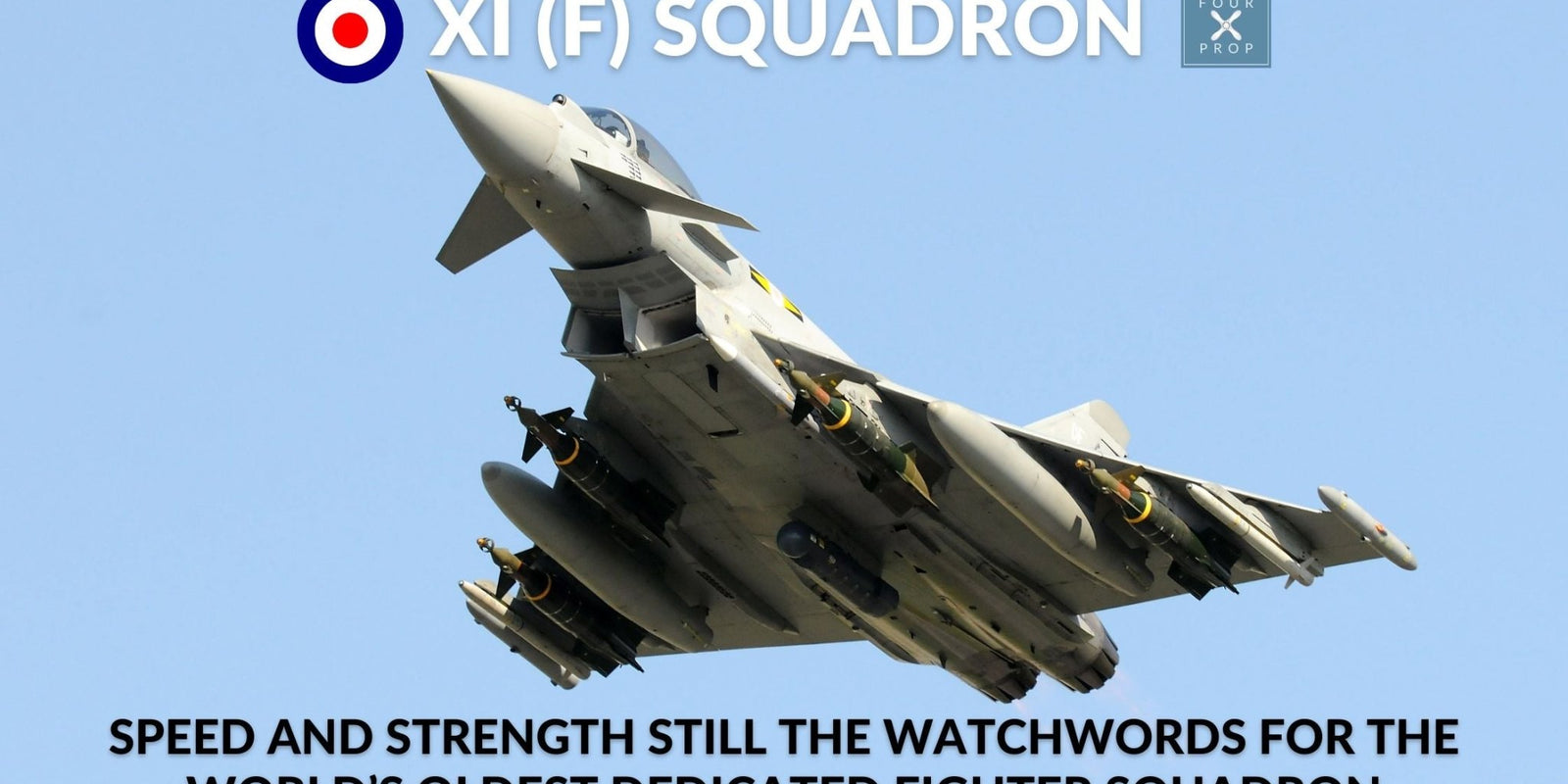 XI (F) Squadron Article - Four Prop