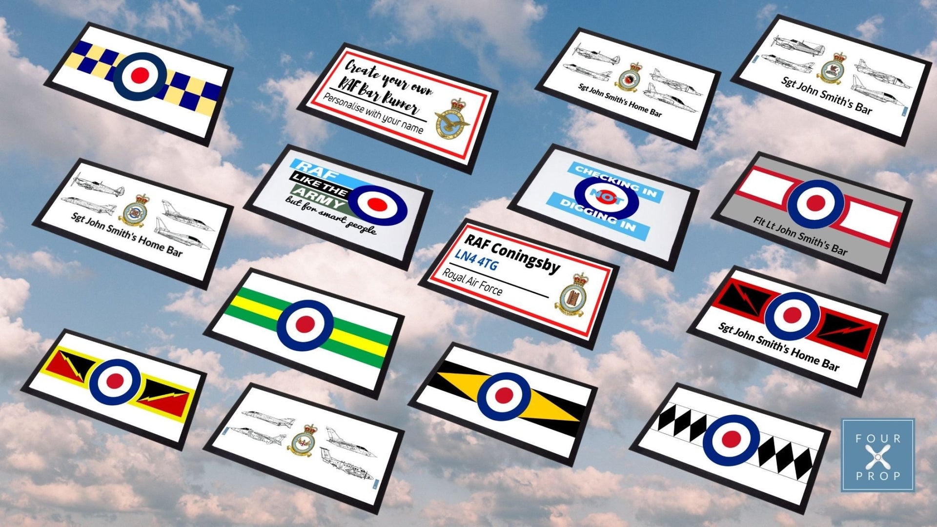 Bar Runner - Four Prop