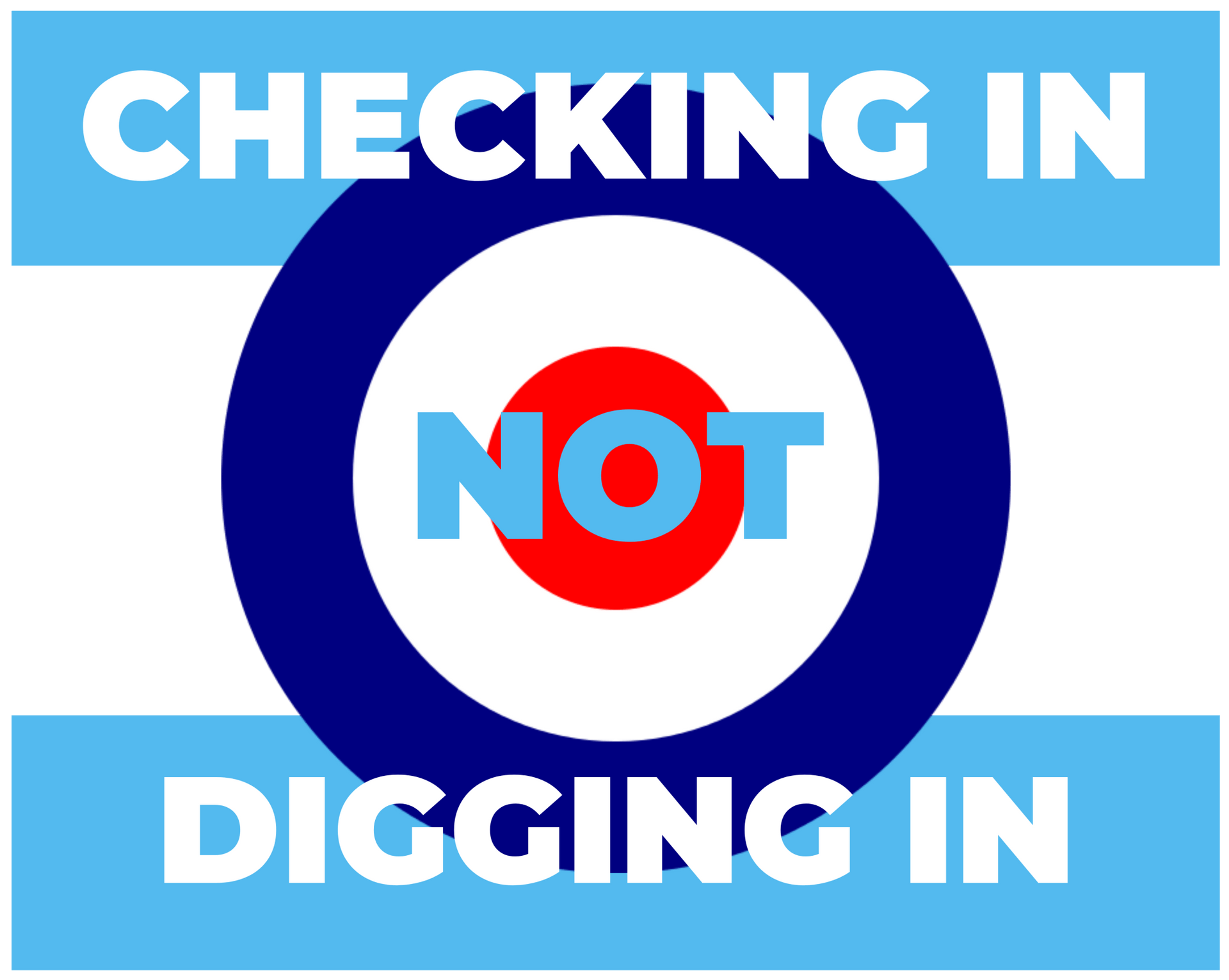 Checking In Not Digging In - Four Prop