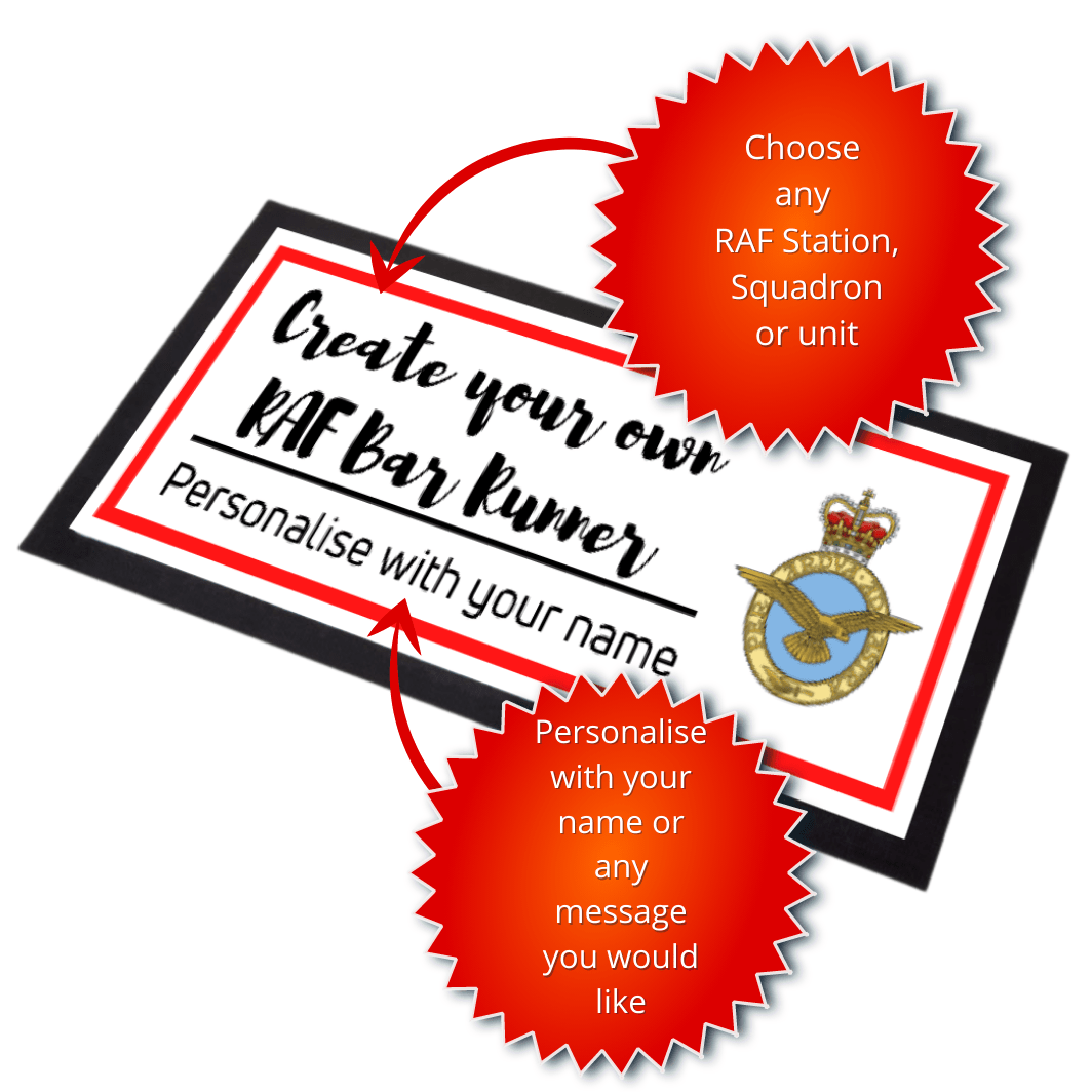 Personalised RAF Items – Four Prop