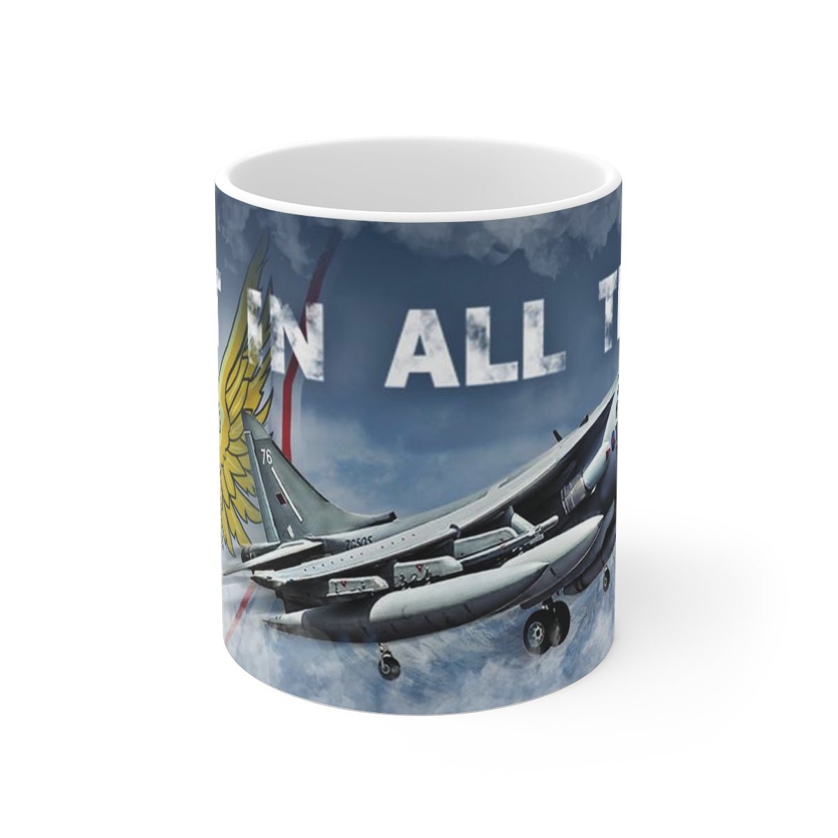 1 (F) Squadron Harrier Mug - Four Prop