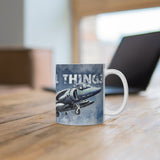 1 (F) Squadron Harrier Mug - Four Prop