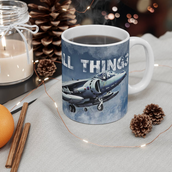 1 (F) Squadron Harrier Mug - Four Prop