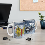 1 (F) Squadron Harrier Mug - Four Prop