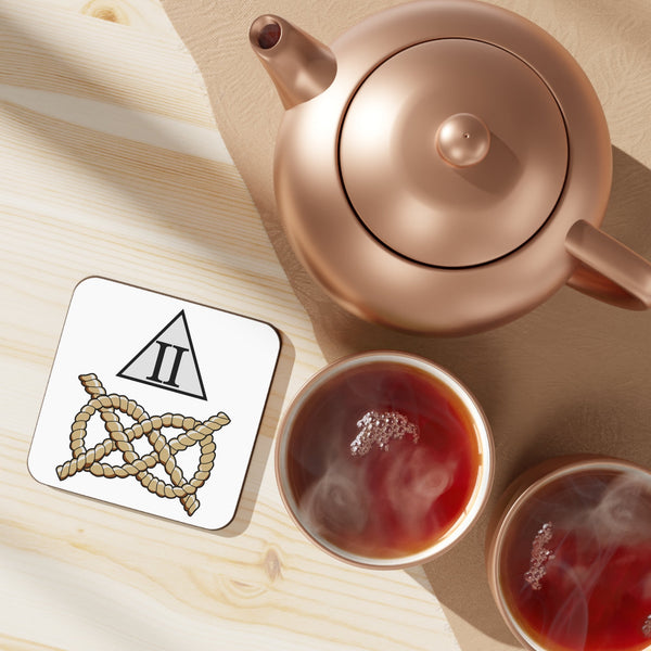 2 Sqn Tail Badge Coaster - Four Prop