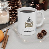 2 Sqn Tail Badge Mug and Coaster Set - Four Prop