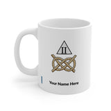 2 Sqn Tail Badge Mug and Coaster Set - Four Prop