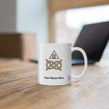 2 Sqn Tail Badge Mug and Coaster Set - Four Prop