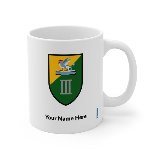 3 Sqn Tail Badge Mug and Coaster Set - Four Prop