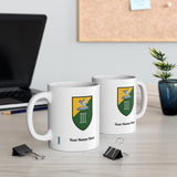 3 Sqn Tail Badge Mug and Coaster Set - Four Prop
