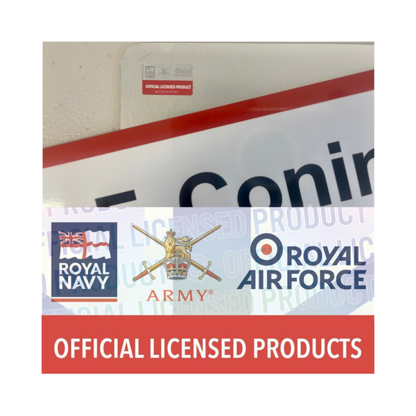 Raf Sign In RAF Station Wall Sign – Personalised for Any RAF Station (Past or Pres ...