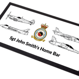 4 Squadron Bar Runner - Four Prop